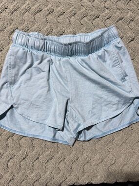 All in motion Light Blue girls Athletic Shorts